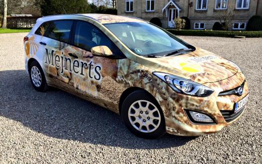 Mejnerts Mølle fuldindpakning foliering carwrap