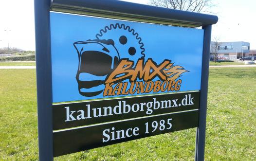 Standerskilt Kalundborg BMX